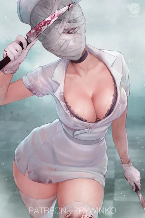 Thumbnail Silent Hill Nurse Delights: Zewen_Senpai Explores MonsterGirl