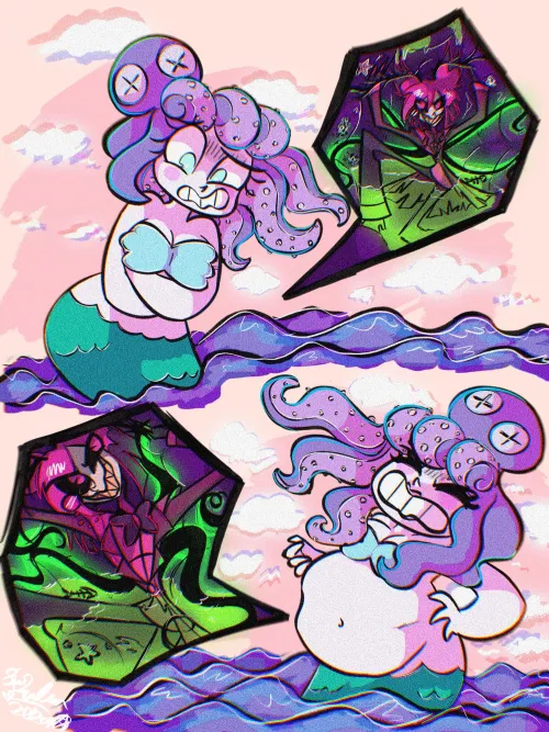 Thumbnail Cala Maria Vores Alastor: An Image Tale of Vore by Sal3mc0r3