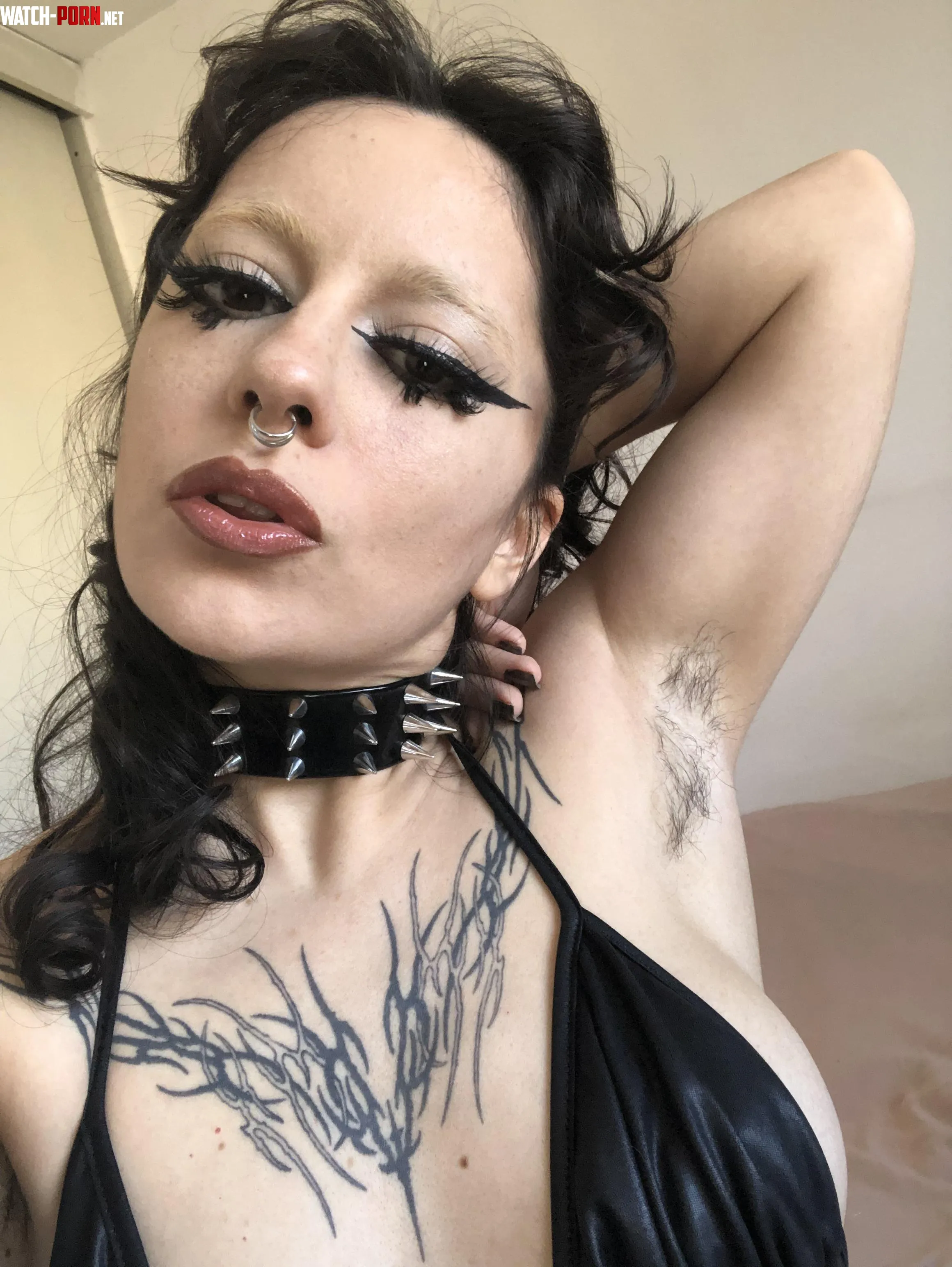 Goth hairy and hot  by milkitten_babe