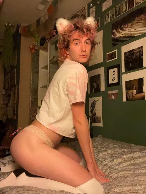 Thumbnail RinkTwink Contemplates Cat Costumes in the GayThong Category