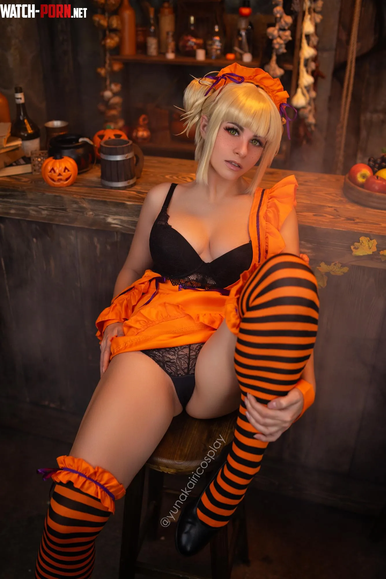 Toga Himiko Witch from My Hero Academia by Yuna Kairi by AlexeyShtein