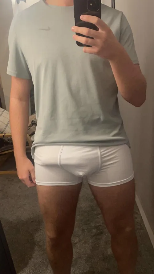 Thumbnail UKcock71 Playfully Hides What's Beneath in a Teasing Bulge Reveal