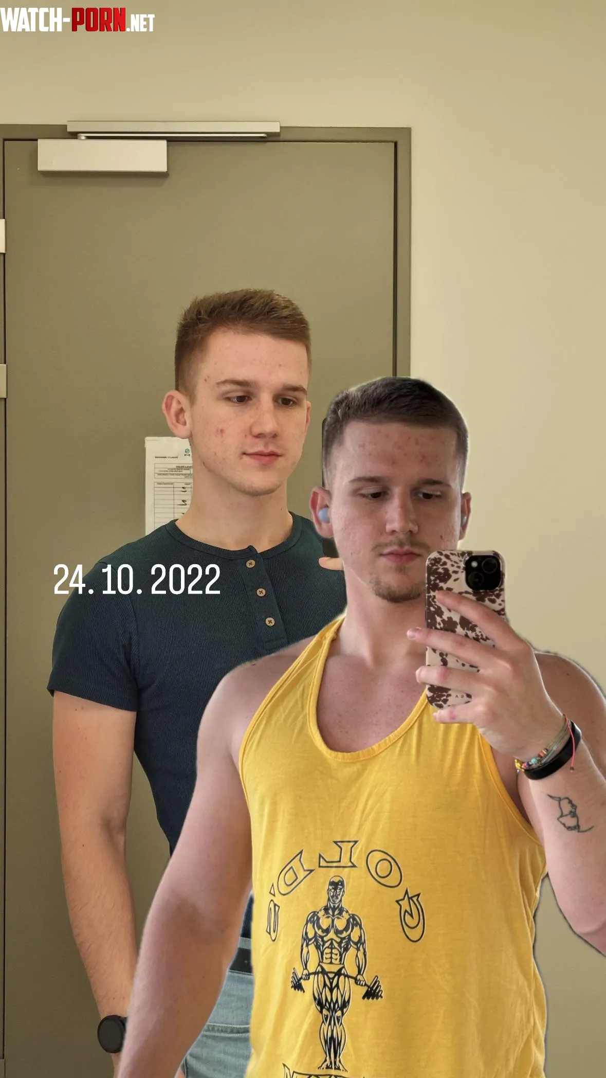 my 2 year transformation 20 vs 22 haha by geminiconfessions