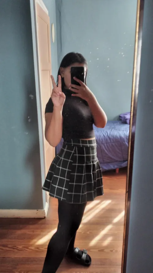 Thumbnail Using Uniform Skirt for Halloween Costume: Article in collegesluts