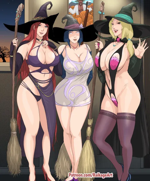 Thumbnail AnimeMILFs: Halloween Costumes Extravaganza