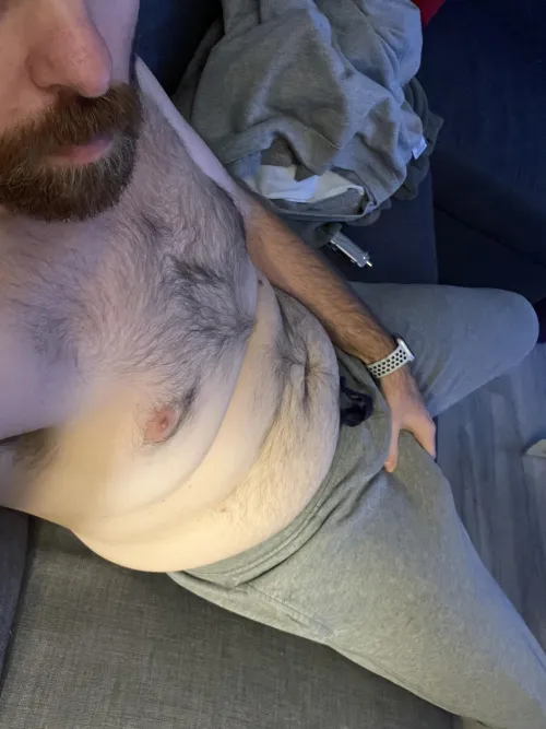 Thumbnail Grey Sweatpants Allure Unleashed - Bulges