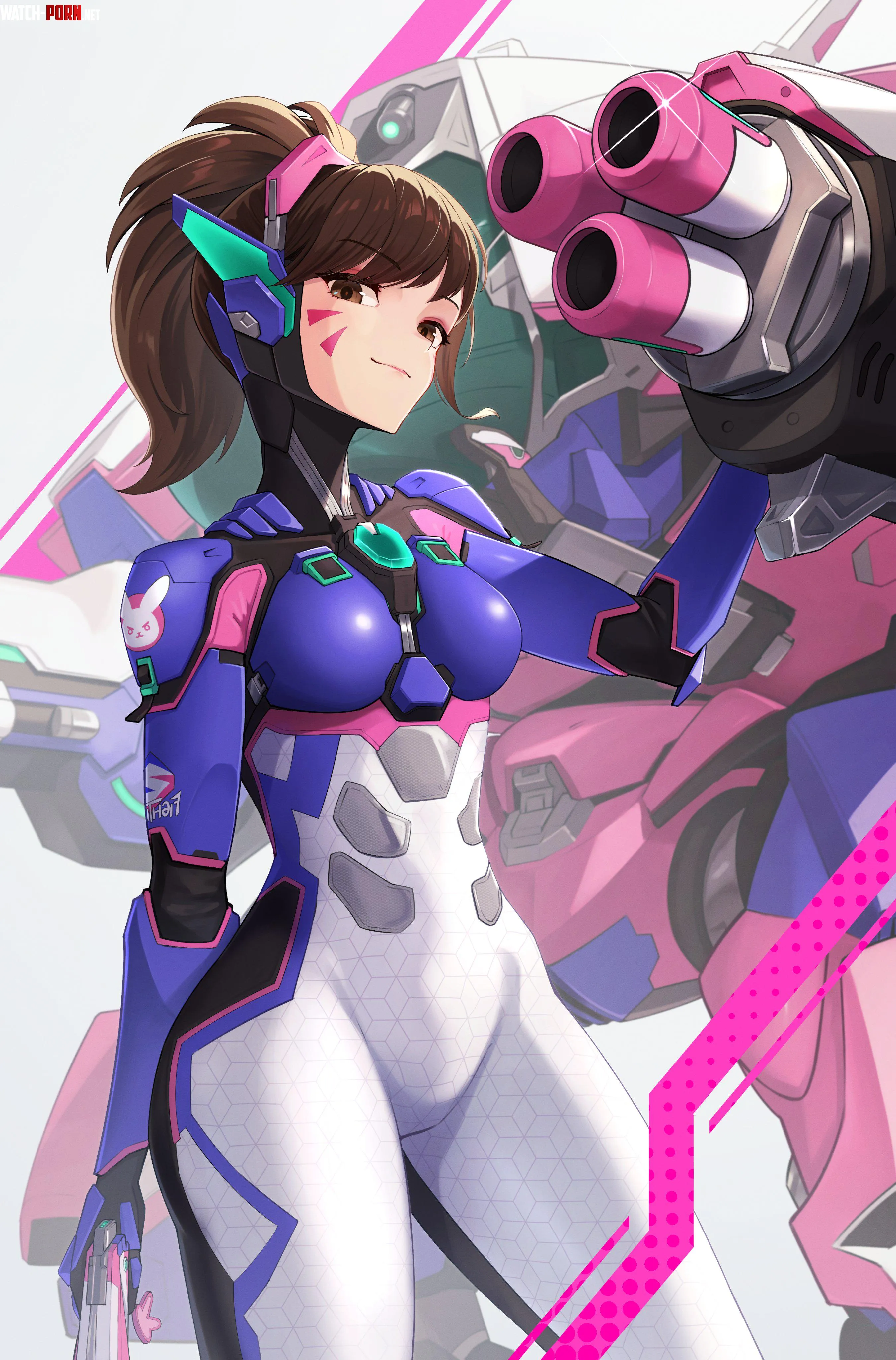 D Va Overwatch by A_MASSIVE_PERVERT