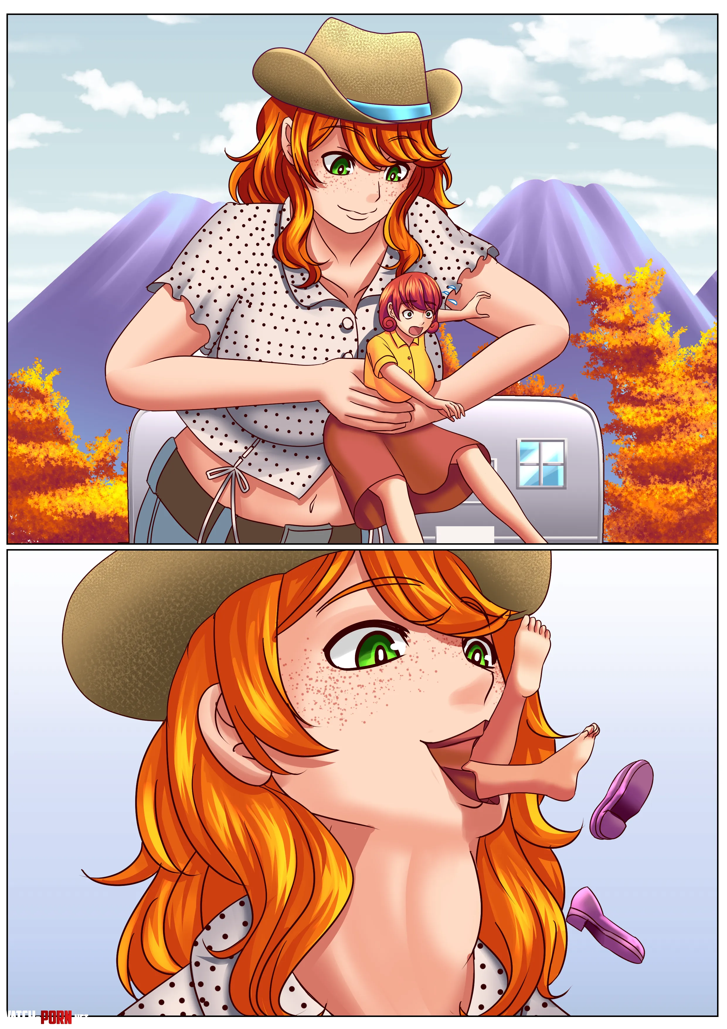 Image Ginger goes to Stardew Valley  Art by Tamasuko by Dramatic_Tax4695