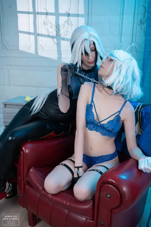 Thumbnail Genshin Impact Duo: Arlecchino x Furina by Kerocchi & AkaRedKarma | cosplaygirls