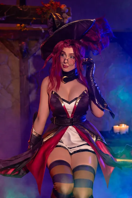 Thumbnail shadory_cos Brings Bewitching Janna to Life in CosplayLewd