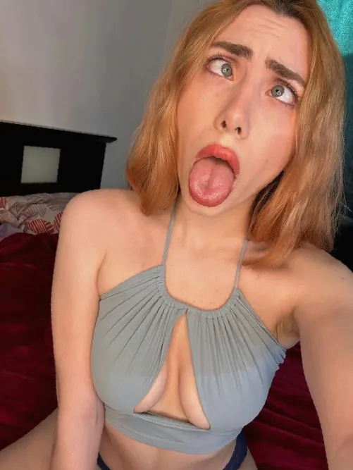 Thumbnail Gothic Desires: DeloresWashingtonA's Call for Abuse in RealAhegao