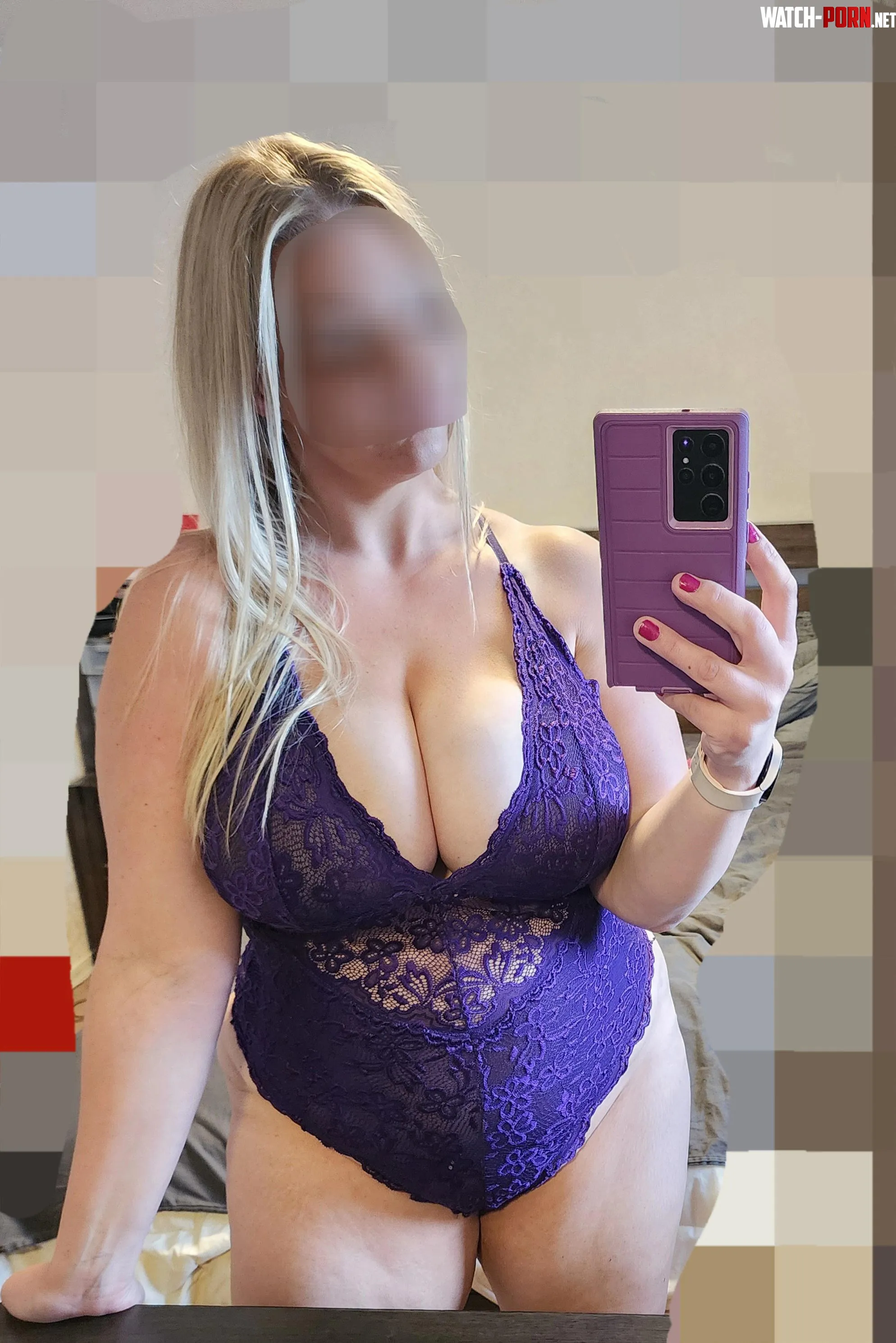 The best combo of big tits and blonde hair  by LustingAfterLacey