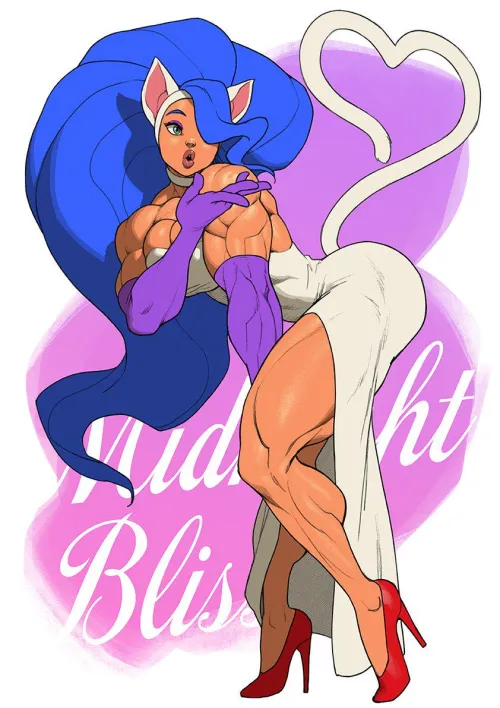 Thumbnail Delve into Fitdrawngirls with TheTMoneyMan's Darkstalkers Felicia Pokkuti