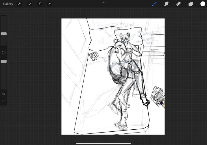 Thumbnail Too-chaotic-to-live's Insight on Easter Eggs in Room WIP in Furry