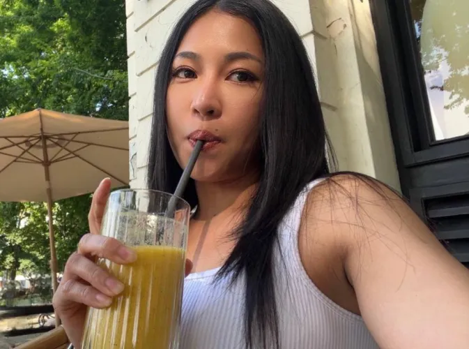 Thumbnail Sipping Cute - What Would You Do to Change My Drink? by Zetalliu | RealAsians