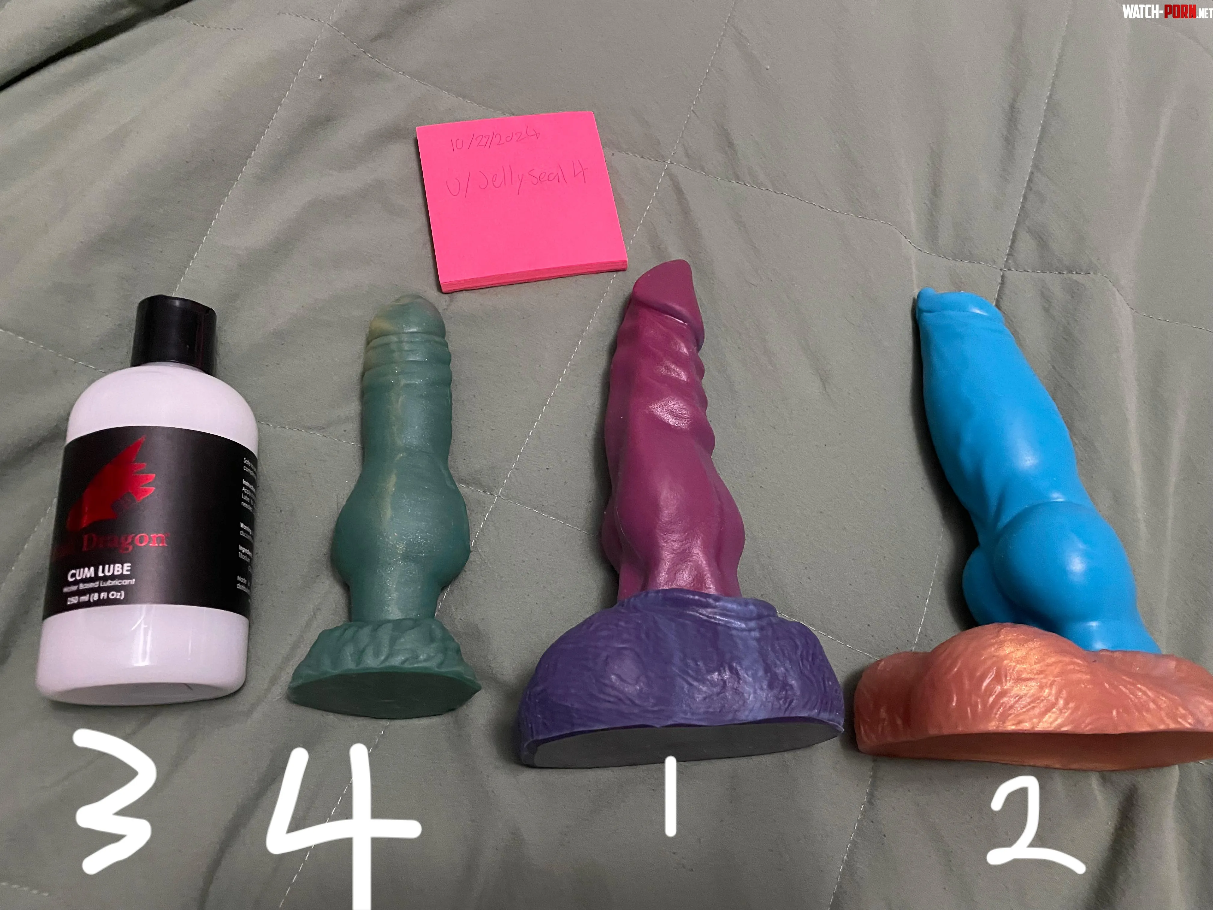 WTS Bad Dragon and Twin Tail Creations by JellySeal4