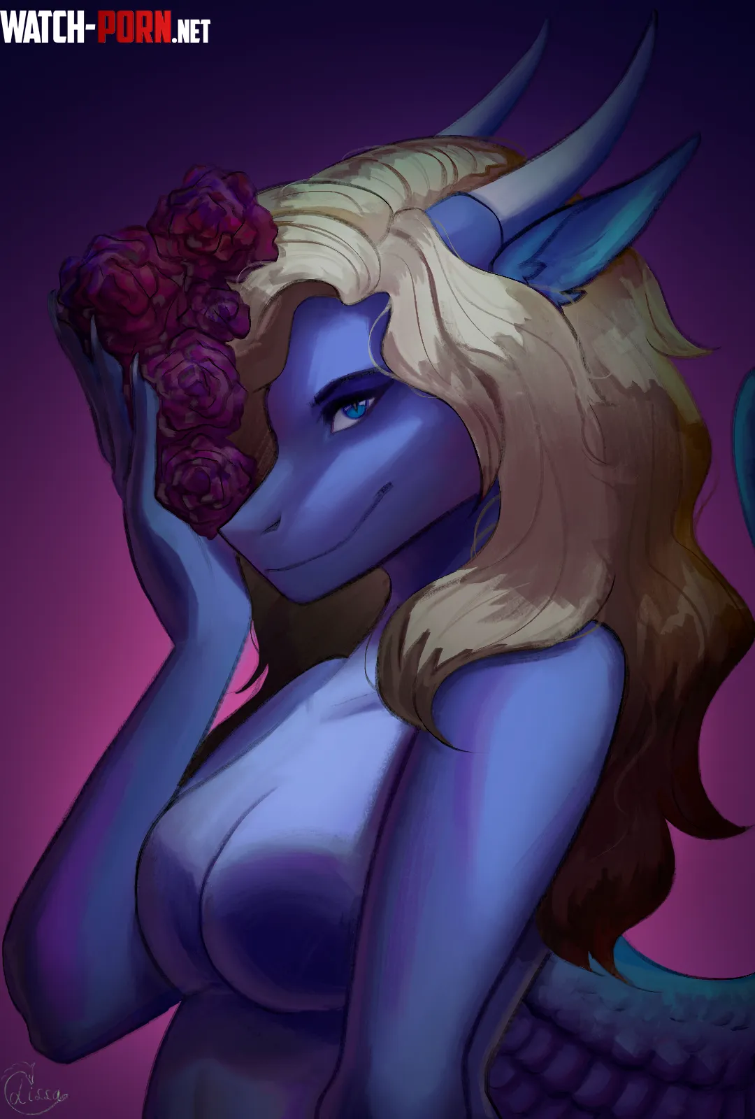 Shia Roses Art by Rhaelissa by Wolfrayay