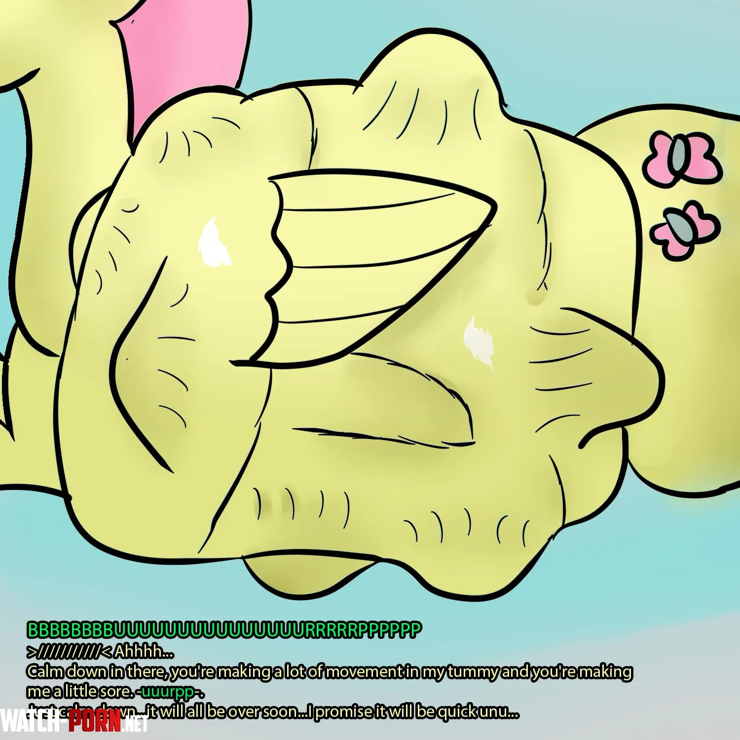 image Fluttershy pred Vore I did today 3 MLPSoft VoreBig Belly Shy Pred by SnooMuffins4052