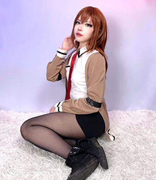 Thumbnail Stunning Cosplay: Makise Kurisu by Stella in cosplaygirls