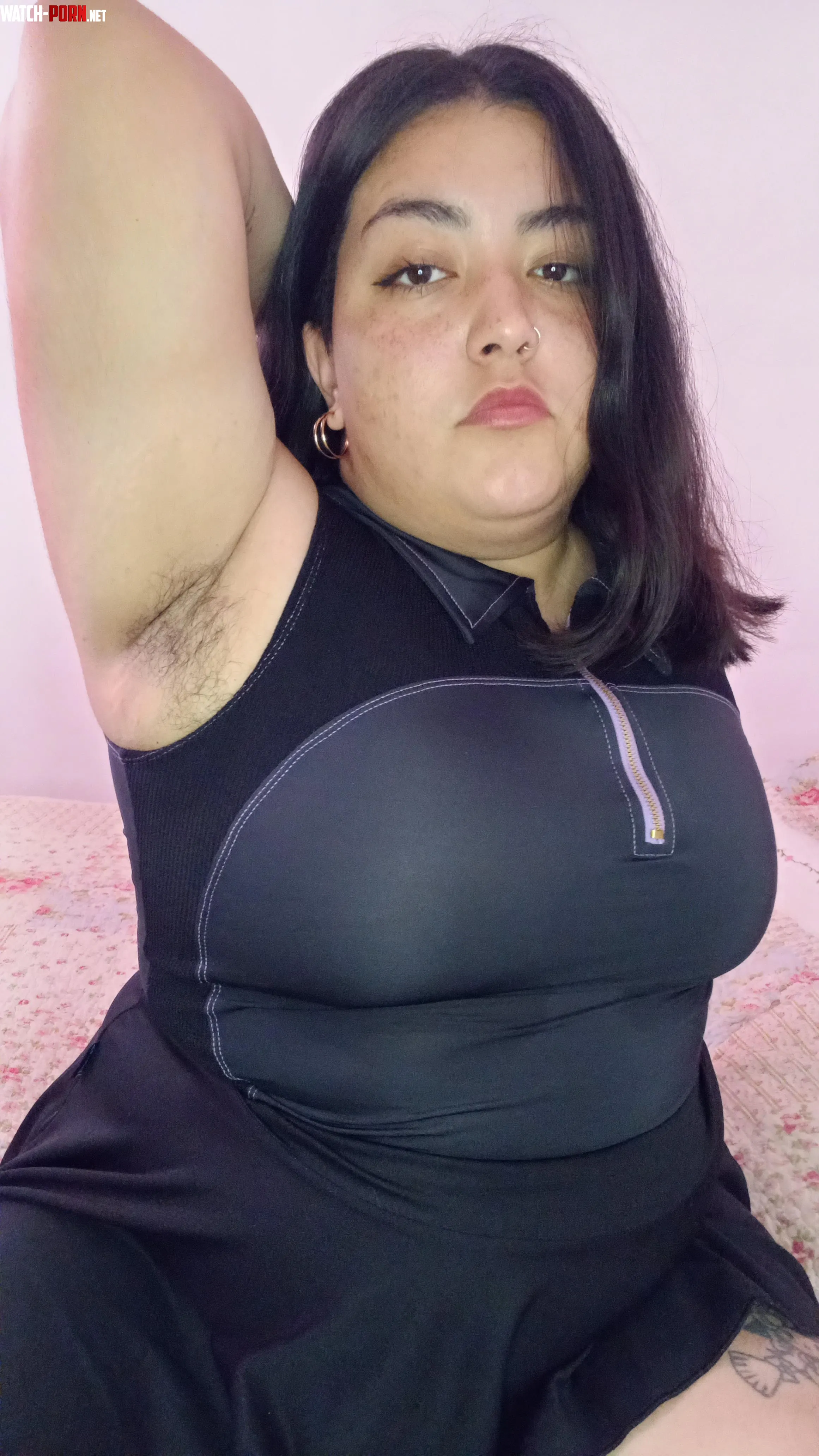 Submit to me completely my natural hairy armpits commands your attention by _littlecherryyy