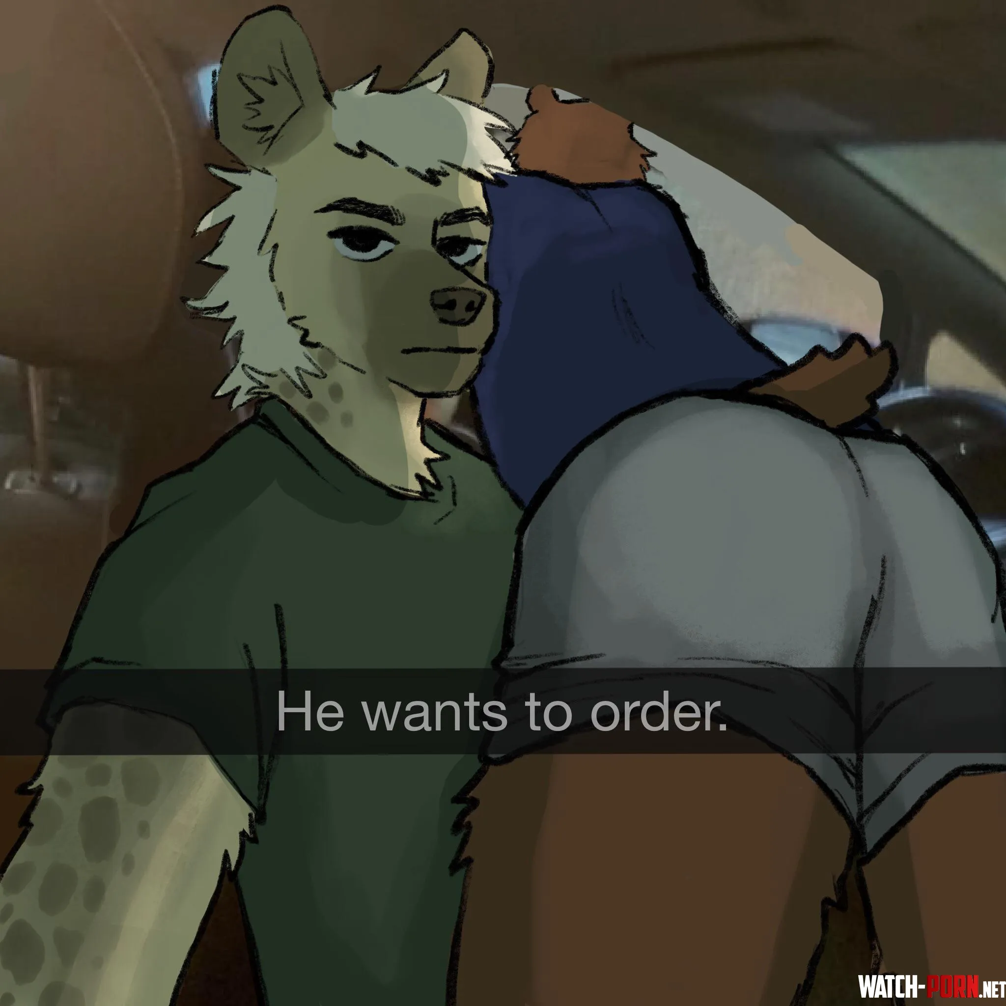 He wants to order oc meme redraw by forest-fur