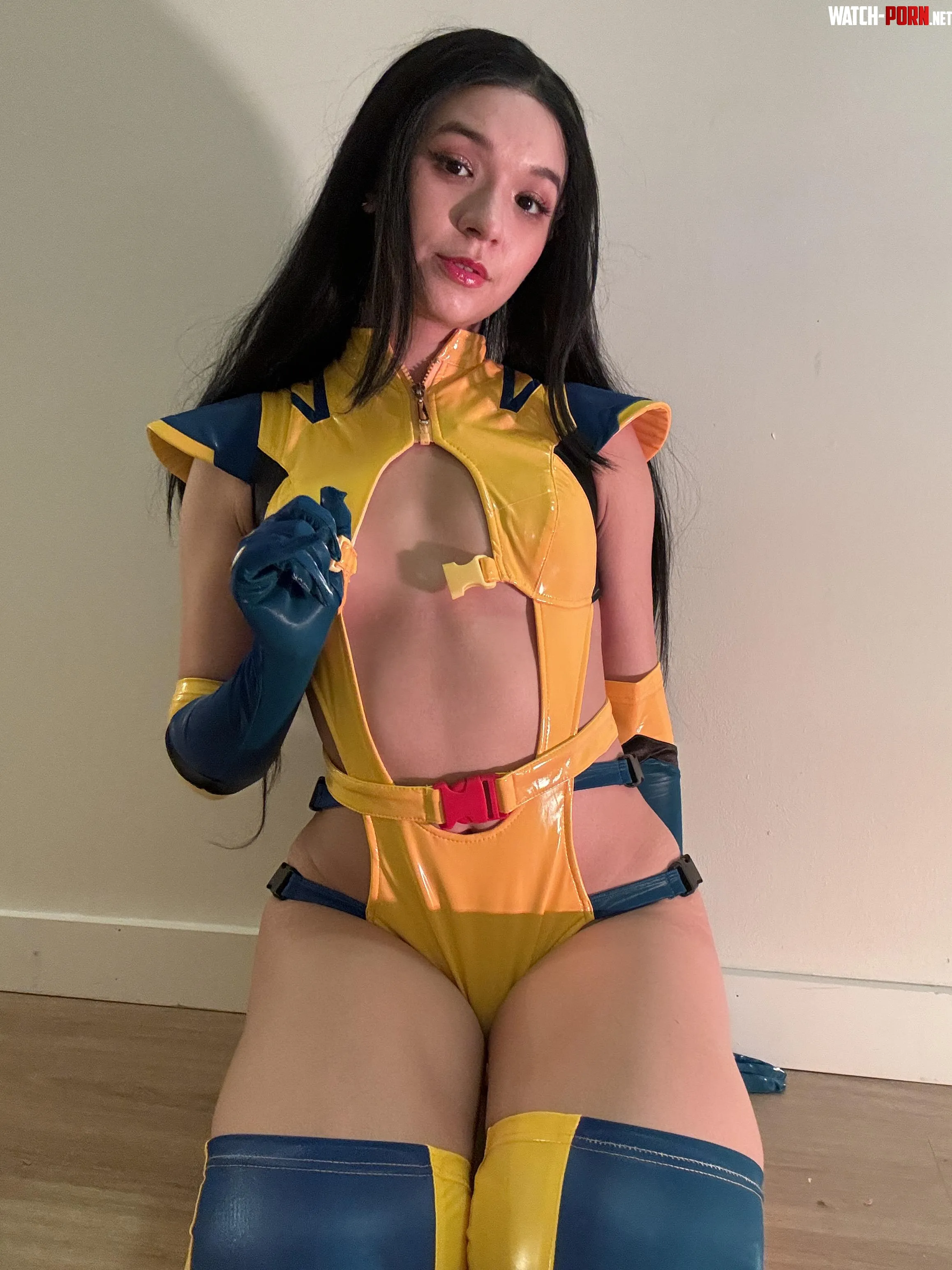 Cosplaying as Wolverine PearllhimePlayful by PearllhimePlayful