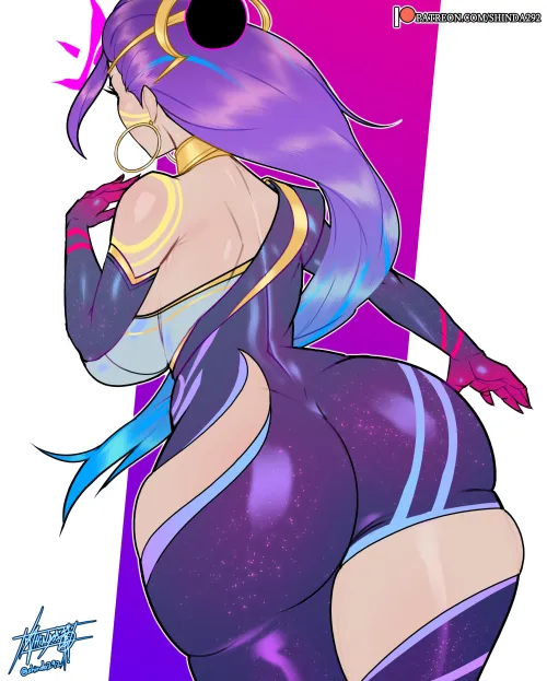 Thumbnail Prestigious Booty by Shinda292: Dark Cosmic Diana OC | Rule34LoL