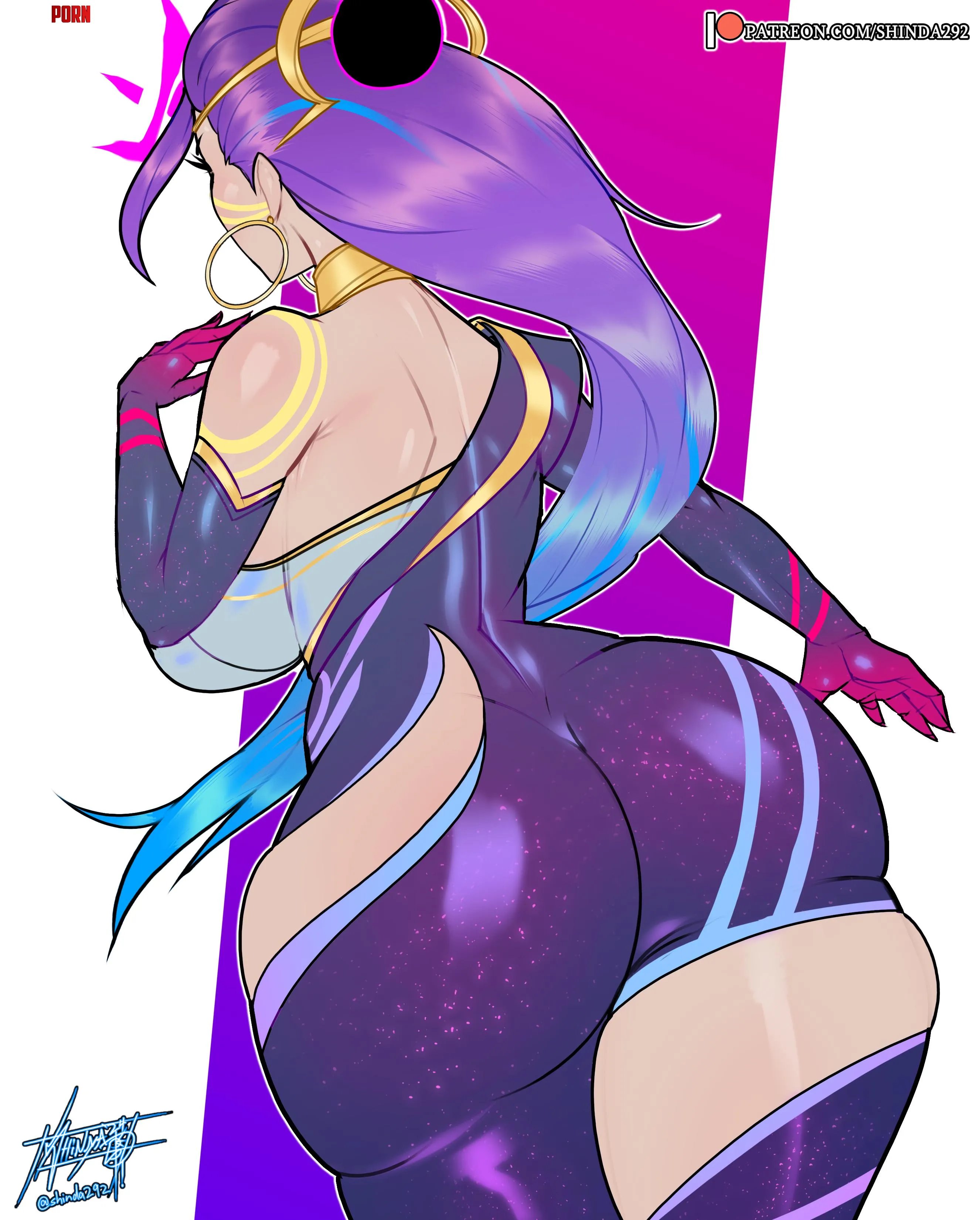 OC Dark Cosmic Dianas Prestigious Booty Shinda292  by Shinda292