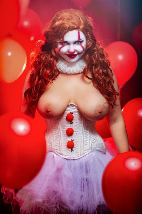 Thumbnail Pennywise Cosplay Comparison by AdiaCosplay - NSFW Costumes