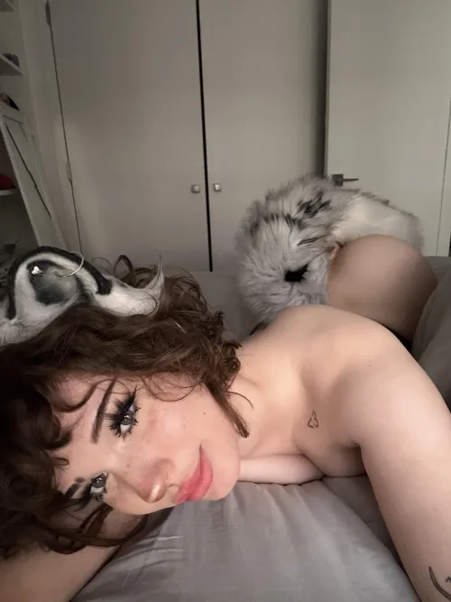 Thumbnail Invitation to Play: Join Me in Bed for Some Petplay Fun