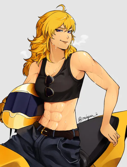 Thumbnail Yang Xiao Long Drawing by TheTMoneyMan - Fit Drawn Girls