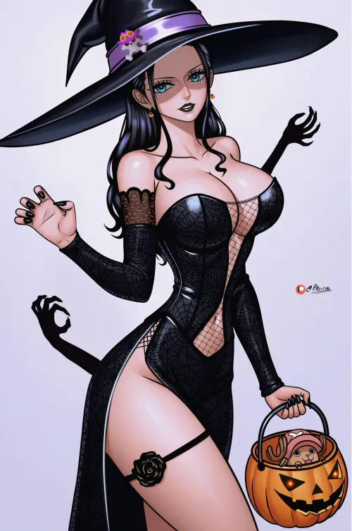 Thumbnail Spooky and Seductive: Halloween Robin One Piece Outfit | A_MASSIVE_PERVERT