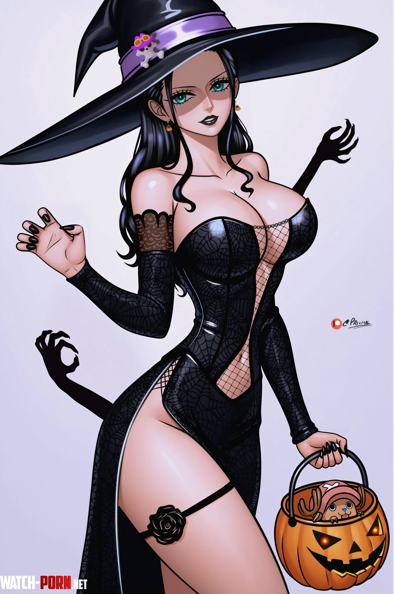 Halloween Robin One Piece by A_MASSIVE_PERVERT