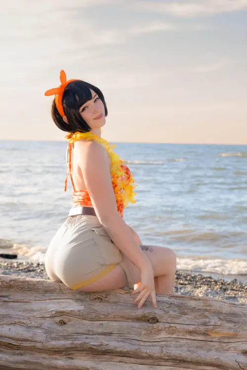 Thumbnail Sensational Yuffie Cosplay Art by ellechu | cosplaygirls