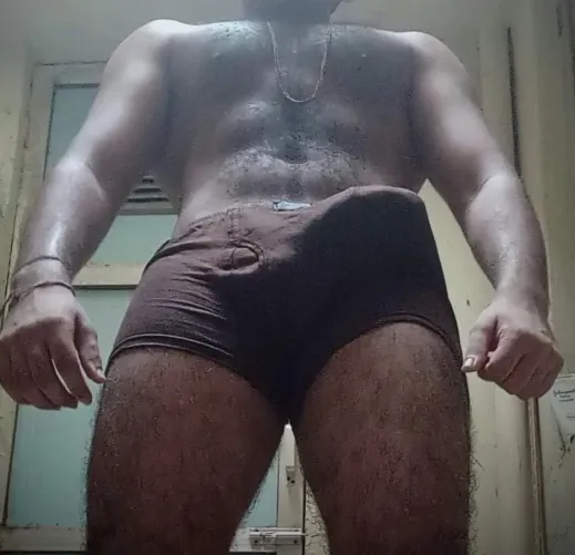 Thumbnail A Horny AF Black Athlete 19: A Bulges Exploration by MrBwidabigD16