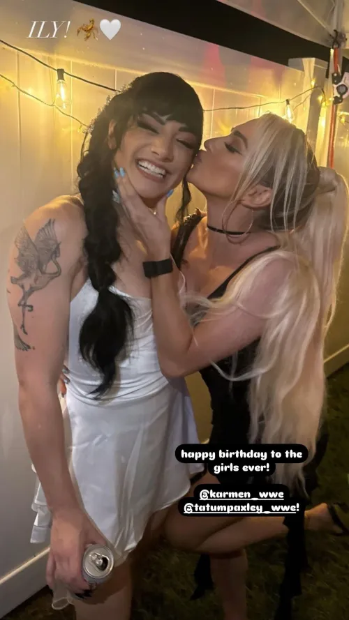 Thumbnail Tatum Paxley & Karmen Petrovic's Birthday Celebration - WrestleFap