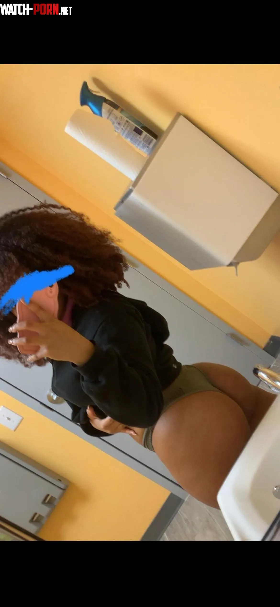 I love taking ass pics in public restrooms  by ilikesourpatches