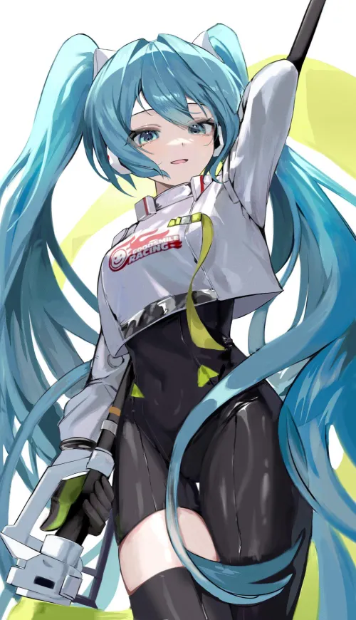 Thumbnail CheetahSperm18 on Racing Miku Vocaloid in Animebodysuits