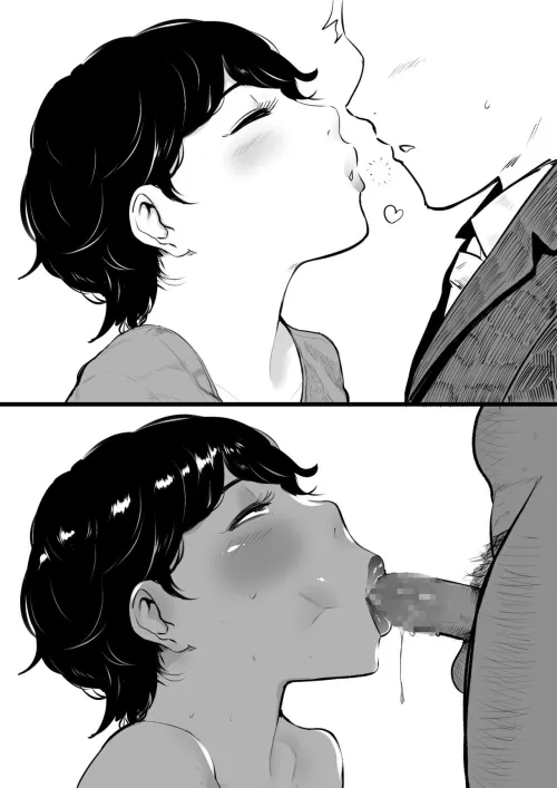 Thumbnail Goodbye Kiss Art by otochichi | netorare