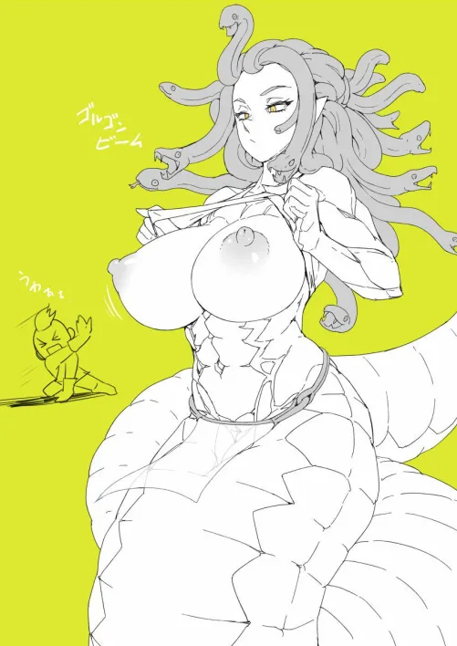 Thumbnail Mesmerizing Medusa Glance by Worldly_Bag_855 - MonsterGirl