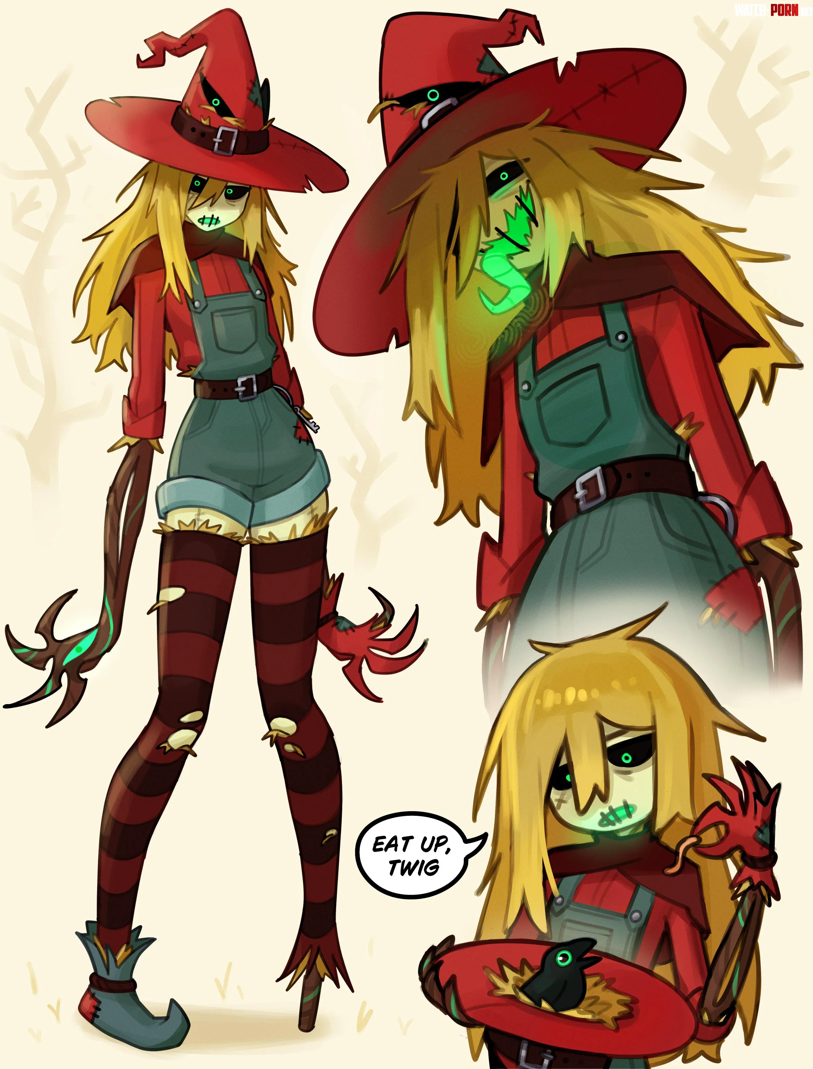 Hold up youre telling me we got scarecrow girls now by TrueCucumber940