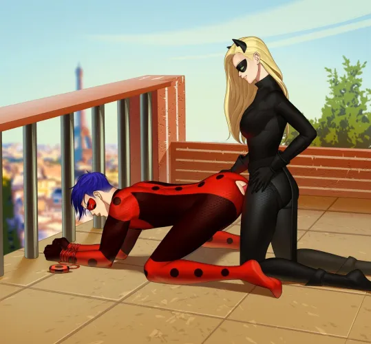 Thumbnail Fun on the Roof 2: Thrilling Hentaibondage Escapades by SiarX