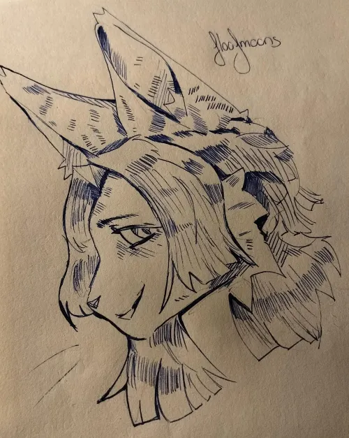 Thumbnail floofmoons Dabbles in Fountain Pen Shenanigans in Furry World