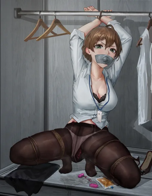 Thumbnail Office Intrigue: Unveiling BaeberFSN's 'Office Toy' in hentaibondage