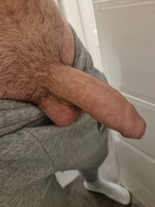 Thumbnail Revealing All Through Sweatpants: ThickDick Tease by saintjosepherino