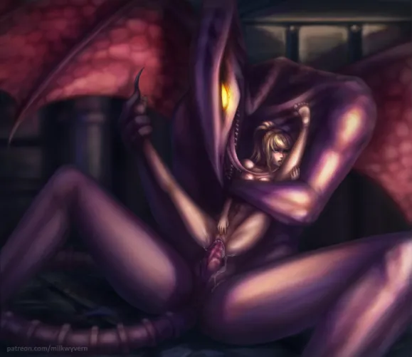 Thumbnail Submission Bliss with Metroid MilkWyvern by Random_Pervert_1 - MonsterMen Category