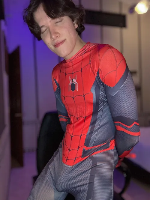 Thumbnail Spiderman's 22nd Birthday: Witness the Unveiling with Kevingoodboytwink