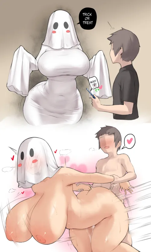 Thumbnail Bazaarthrone's Ghostly Treat in Hentai Delight