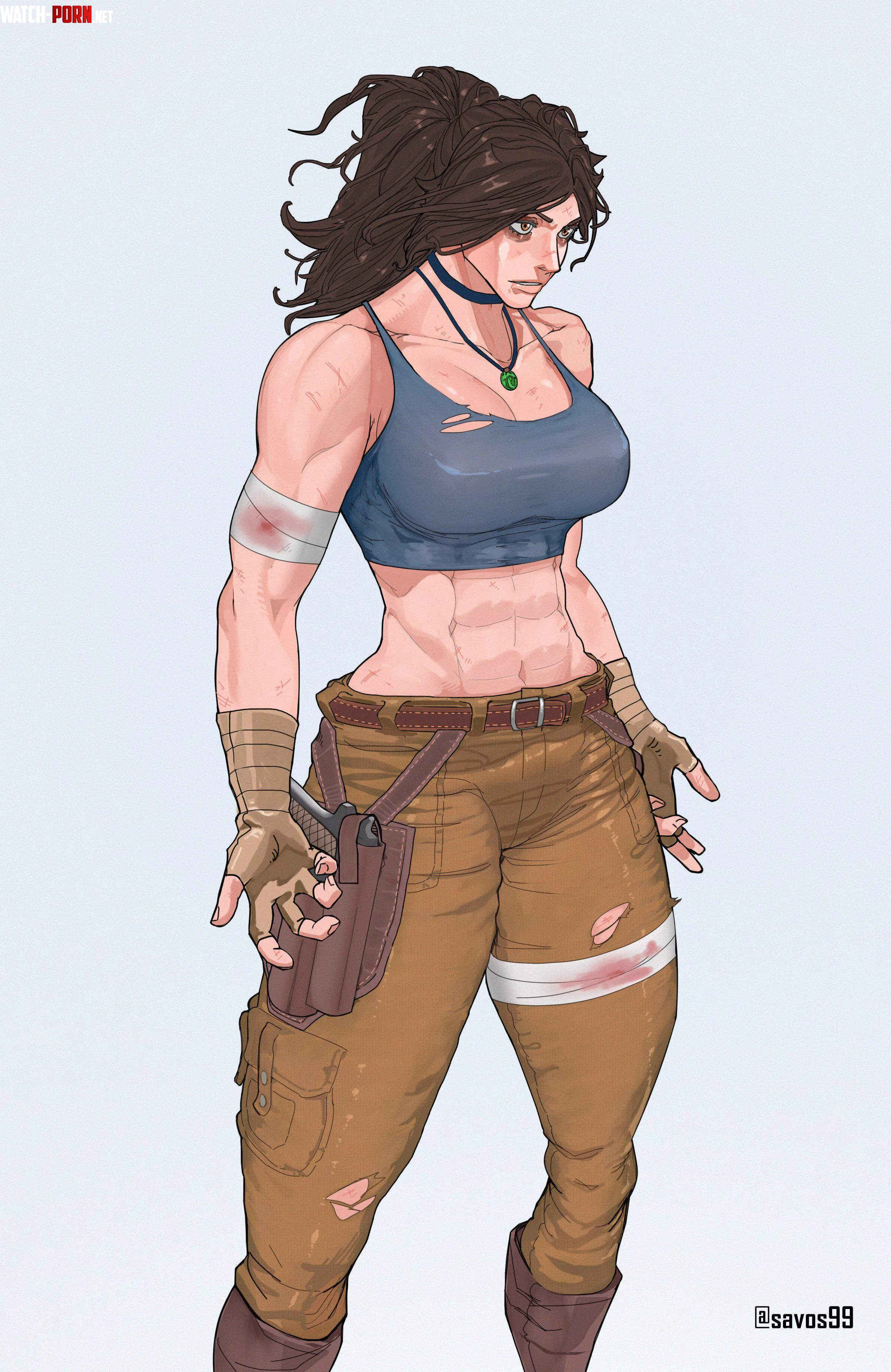 Lara Croft Savos99 Tomb Raider by Poke-Oji