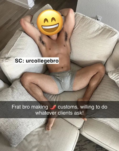 Thumbnail Frat Bro at Your Service - Dive into collegebro99's World in boysgonewild